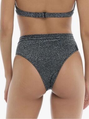 NWT Body Glove Marlee High Waisted Stardust Sparkle Bikini Bottom S